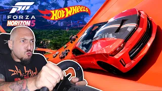 Jugando con VOLANTE al FORZA HORIZON 5 + DLC HotWheels 🔥 Game Pass 🔥 Gameplay XBOX SERIES X