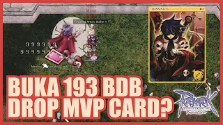 Buka 193 BDB DROP MVP CARD | Ragnarok Forever Love