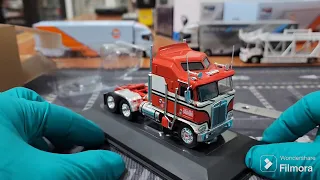 Our first model from IXO 1/64 BJ & The Bear Kenworth K100 COE
