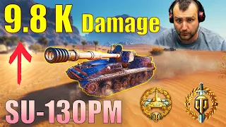 9.8K Damage with a Tier 8 Tank! — SU-130PM! | World of Tanks