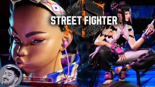Watching the New Kimberly & Juri Footage (Street Fighter 6)