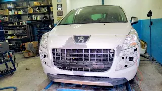 Peugeot 3008.  сварка, сборка и наборка. Финиш. Не дождался новых запчастей, собрал из старых.