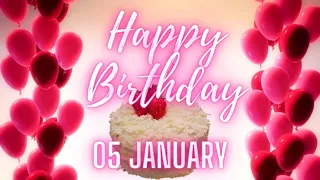 5 January Birthday song status | january 5 birthday status | Happy birthday Song