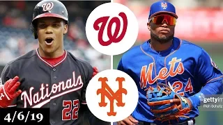 Washington Nationals vs New York Mets Highlights | April 6, 2019