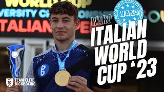 Fin Heesom | WAKO Italian World Cup 2023 (All LC Fights)