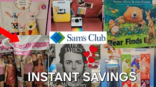 SAM'S CLUB INSTANT SAVINGS FOR FEBRUARY 2024 SHOP WITH ME