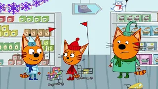 Три кота | Поход в магазин | Серия 10 | Мультфильмы для детей
