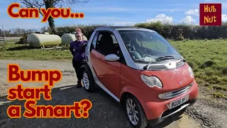 Can you bump start a Smart? No clutch pedal! With added Aussie Ford