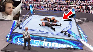 AM DISTRUS RING-UL in WWE 2K22!