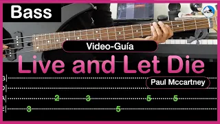 Live and Let Die - Paul Mccartney // Video-Guía + Tabs (Bass Cover) || El Richi!
