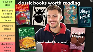 tier-ranking more classic books (so you know which ones to read) -- part 2 📚