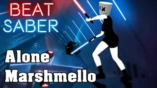 Beat Saber - Alone - Marshmello (custom song) | FC