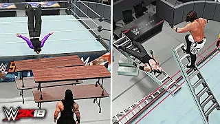 WWE 2K18 Top 10 Awesome Moments vs Epic Fails!!