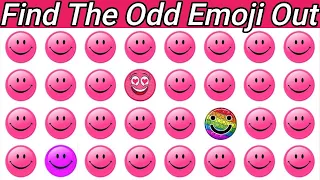 HOW GOOD ARE YOUR EYES l #134 l  Find The Odd  Emoji out l Emoji Puzzle Quiz  l kk arcade master