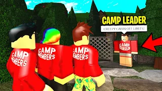 He Ran A BLOXBURG CAMP.. What's In His FORBIDDEN CABIN Will Scare You! (Roblox)