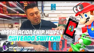ASI LE HACEMOS MAGIA A TU NINTENDO SWITCH!! - Instalación del chip HWFLY Switch - Tecnilogy Games