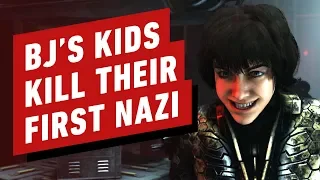 Wolfenstein Youngblood - BJ's Kids Kill Their First Nazi