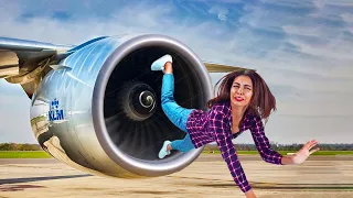 What if You Get Sucked Into an Airplane Engine