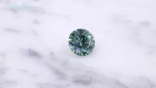 9MM Green Moissanite