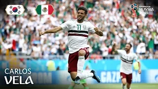 Carlos VELA Goal - Korea Republic v Mexico - MATCH 28