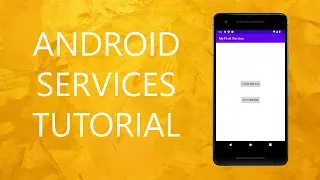 Android Services Tutorial | Background Tasks and Services | Android Development Training | IN HINDI