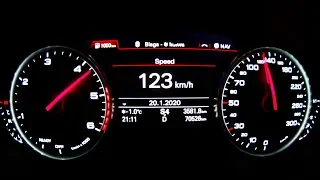 Audi A6 2.0 TDI - Acceleration 0-100