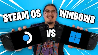 Windows SteamDeck Performance! Is Windows Better than SteamOS?