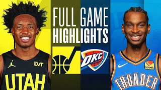 OKC Thunder vs Utah Jazz Full Game Highlights | Mar 20 | NBA Regular Season 2024
