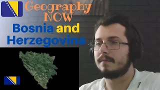 Italian guy reacting to Geography Now! Bosnia and Herzegovina REACTION