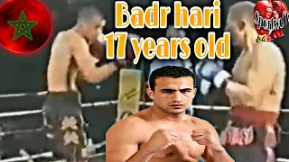 Badr hari wins when he is 17 years old. Badr Hari gewinnt sein Gegner als er 17 Jahre alt