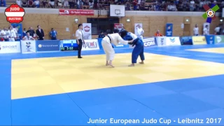 VAN DUN, Sem (NED) vs MIURA, Yukari (JPN) - 63 kg: Third Round