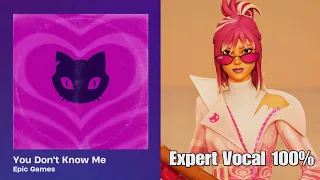 Fortnite Festival - You Don't Know Me (Expert Vocal) 100% [PS5]