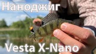 НАНОДЖИГ СУПЕР УЛЬТРАЛАЙТ в річкових хащах Azura Vesta X-Nano