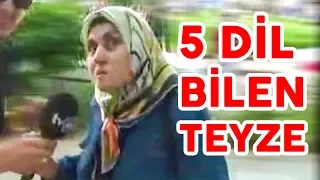 5 DİL BİLEN TEYZE | 63 YAŞINDA YABANCI DİL ÖĞRENEN TEYZE | HİÇBİR ŞEY İÇİN GEÇ DEĞİLDİR ... |