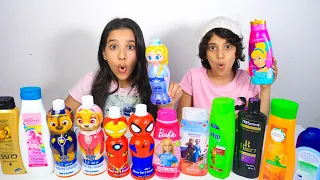 تحدي لا تختار صابون السلايم الخاطئ !!! don't choose the wrong soap slime challenge