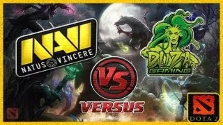 NaVi vs Duza Starladder 7 Dota 2 (RUS)