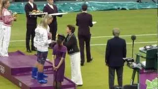 Women's Doubles Tennis at London 2012 - Victory Ceremony