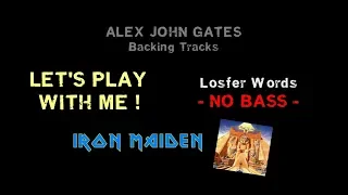 Iron Maiden - Losfer Words - backing track NO BASS