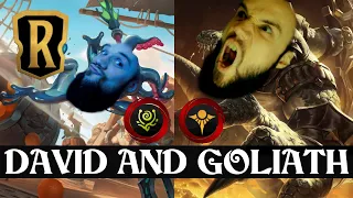 DAVID and GOLIATH are back! | Fizz Renekton Deck | Legends of Runeterra