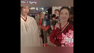 Wang Yibo and Zhao Liying Legend Of Fei BTS