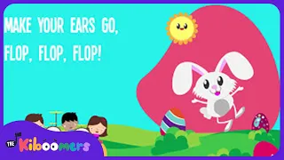 Easter Bunny Hop Lyric Video - The Kiboomers Preschool Songs & Nursery Rhymes