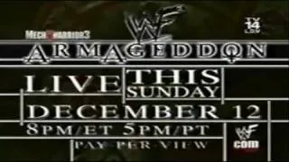 WWF Armageddon 1999 Commercial 1