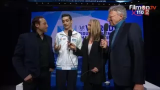 2016 Worlds Javier Fernandez FS Interview French TV