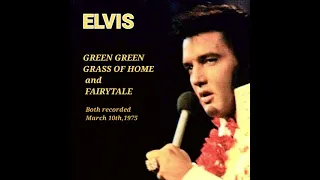 ELVIS-Green Green Grass Of Home-Fairytale 1975  LP sound