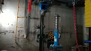 Elevator Car buffer test.