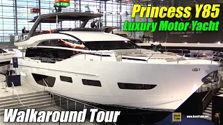 2020 Princess Y85 Luxury Yacht - Walkaround Tour - 2020 Boot Dusseldorf