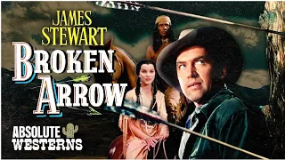 The Story of Broken Arrow 1950 • James Stewart • Full Length Western