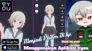 Cara menjadi Vtuber di hp/android menggunakan aplikasi vyou mudah dan gratis (Vtuber Indonesia)