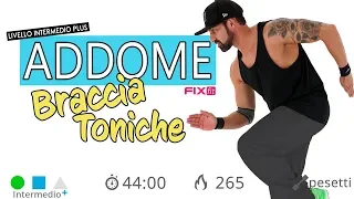 Total Body Workout! Allenamento Total Body Senza Salti Con Pesetti e Addominali