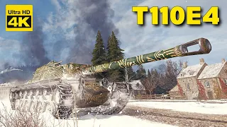 World of Tanks 7 Kills 9k damage T110E4 | 4K Video | - My battle My rules